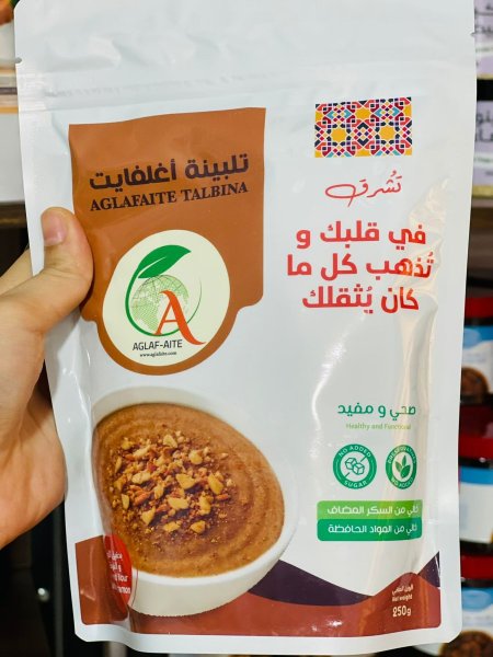 البينه نبوية مع طحين اللوز والقرفة بدون سكر مضاف خالية من المواد الخافظة500غم