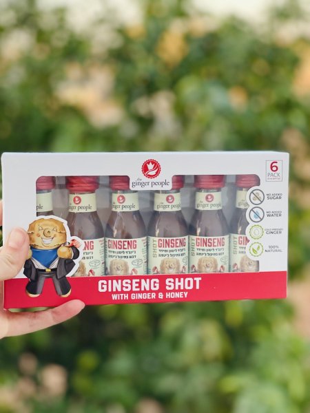 بوكس شوت الزنجبيل بدون سكر مضاف 6 علب