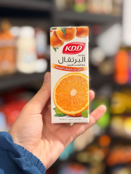 عصير KDD برتقال 🍊 بدون سكر مضاف 180 مل