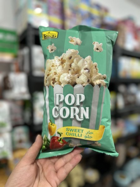 بوشار 🍿 بطعم الحار حلو مخبوز 70 غم