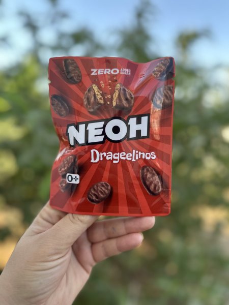 كيس بسكوت NEOH قطع مغمسه بالشوكلاته بدون سكر مضاف 60 غم