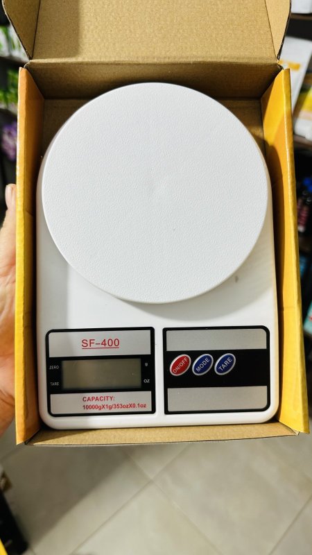 ميزان أكل حساس لتوزين الوجبات