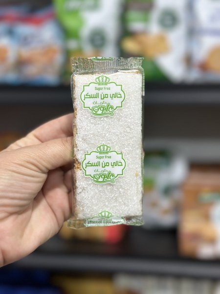 لوح سمسمية مع جوز الهند بدون سكر مضاف