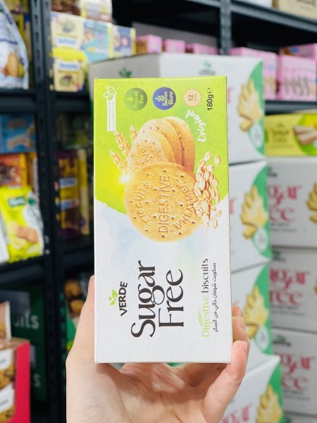 بسكوت دايجستف كلاسيك بدون سكر مضاف 180غم