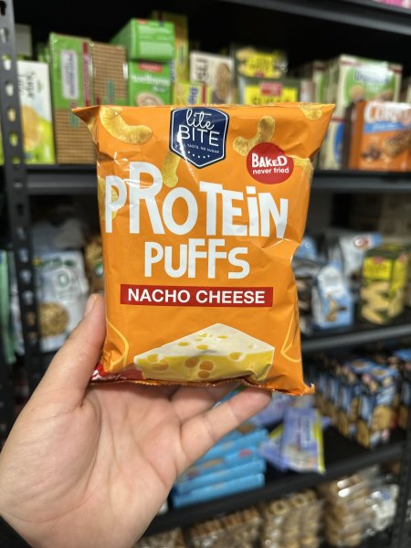 2 كيس بمبا lite bite مخبوزة بالفرن 12%بروتين 40غم