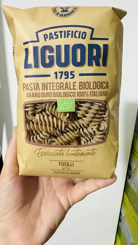 معكرونه ليجوري الإيطاليه العضويه عالية الالياف