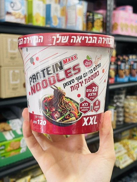 نودلز صحي بنكهه دجاج سيشوان والخضار عاليه بالالياف والبروتين 120 غم