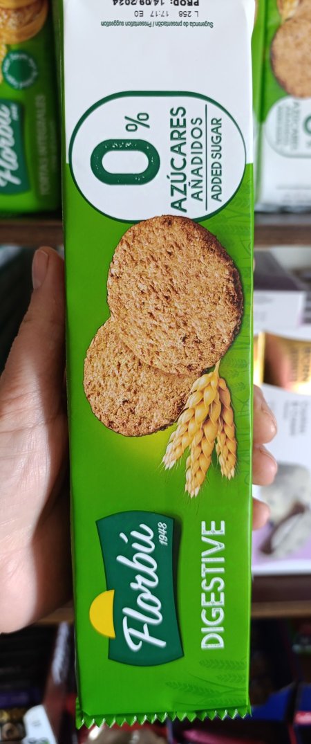 دايجستف الشوفان من ديابلو بدون سكر 