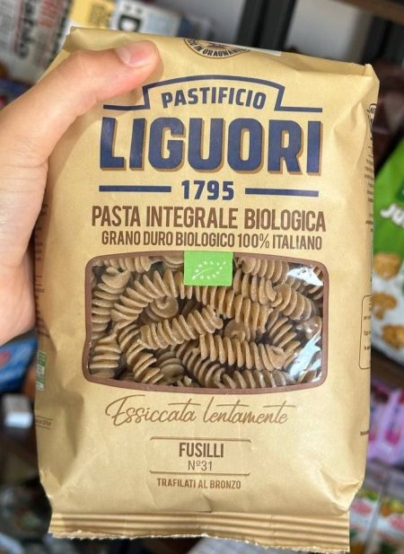 معكرونه ليجوري العضوية عالية الألياف