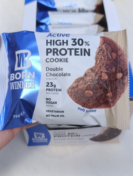 كوكيز بروتين بدون سكر 