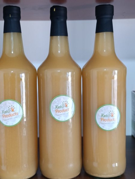 خل التفاح العضوي 