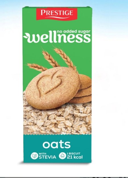 كوكيز wellness بالشوفان عالي الالياف قليل السعرات الحرارية بدون سكر مضاف102غم