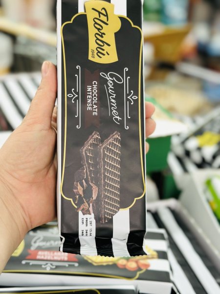 ويفر فلوربو عالي الألياف بحشوه الشوكلاته المكثفه 150غم