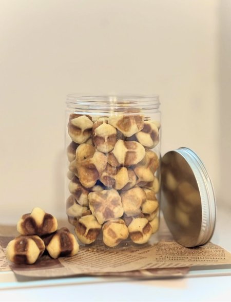 ميني وافل بحشوه الشوكلاته بدون سكر مضاف