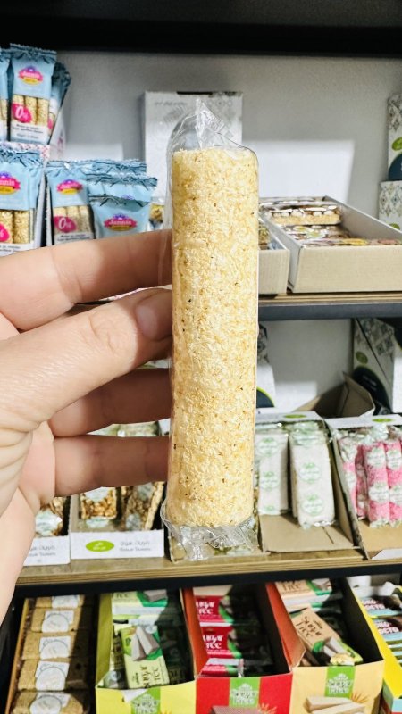 أصبع جوز الهند بطعم اللوتس بدون سكر مضاف